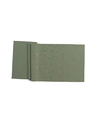 SANDER | Weihnachts Tischläufer 50x140cm Anthra | hellgrün